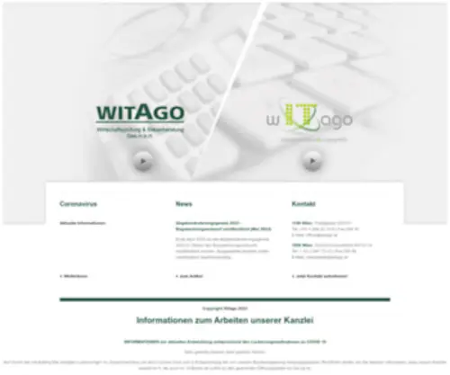 Witago.at(Startseite) Screenshot