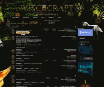 Witchcraft.com.pl(Forum ezoteryczne) Screenshot