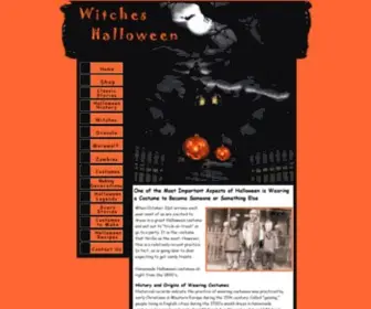 Witcheshalloween.com(Witches Halloween) Screenshot