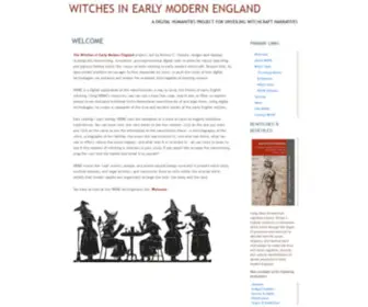 Witching.org(Witches in Early Modern England) Screenshot