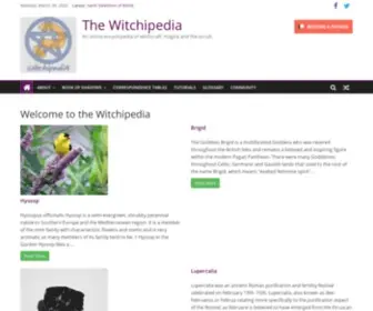 Witchipedia.com(The Witchipedia) Screenshot