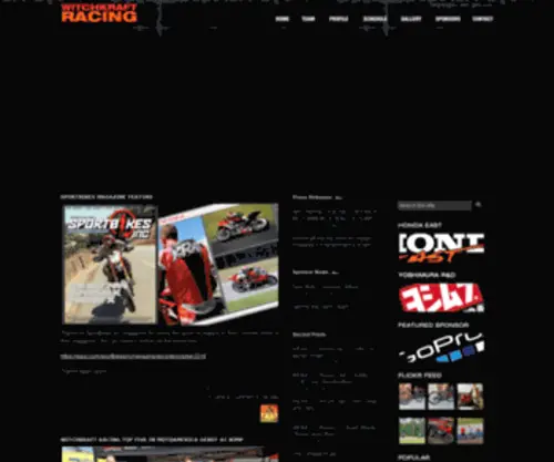Witchkraftracing.com(Witchkraft Racing) Screenshot