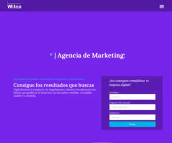 Witea.es(Agencia de Marketing Online en Sevilla) Screenshot