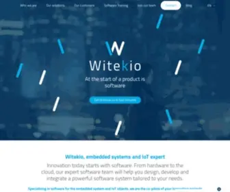 Witekio.com(Embedded Software Services) Screenshot