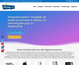 Witgoedland.net(Witgoed Kopen In 2019) Screenshot