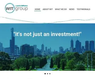 Witgroup.com.au(Property Investment Group Melbourne (Property Experts)) Screenshot