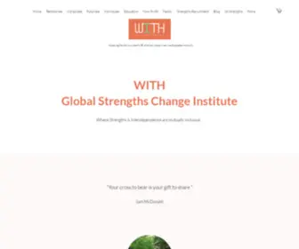 With.org.za(WITH Global Strengths Change Institute) Screenshot