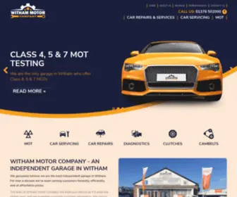 Withammotorcompany.co.uk(7 in Witham from Witham Motor Company) Screenshot