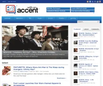 Withanaccent.com(With An Accent) Screenshot