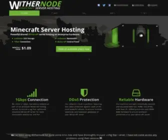 Withernode.com(Minecraft Server Hosting) Screenshot