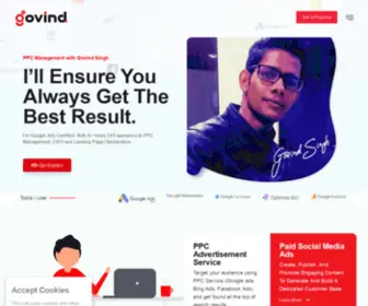 Withgovind.com(Govind Singh) Screenshot