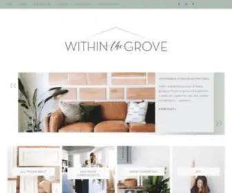 Withinthegrove.com(Within the Grove) Screenshot