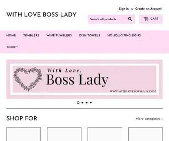 Withlovebosslady.com(With Love Boss Lady) Screenshot