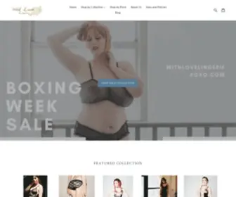 Withlovelingeriexoxo.com(Kesal kena blokir pas lagi gacor) Screenshot