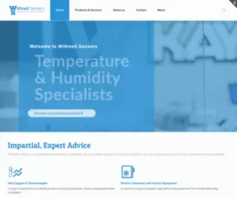 Withnellsensors.co.uk(Withnell Sensors Ltd) Screenshot