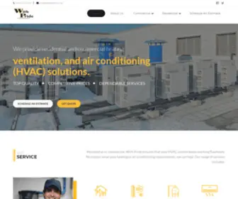 Withpridehvac.net(With Pride HVAC) Screenshot