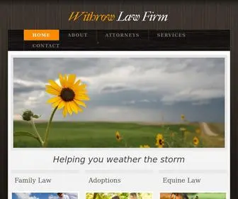 Withrowlawfirm.com(Withrow Law Firm) Screenshot