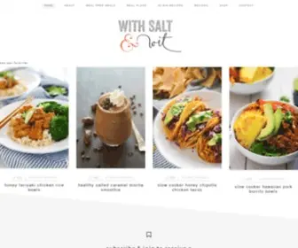 Withsaltandwit.com(With Salt and Wit) Screenshot