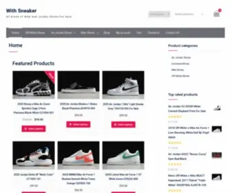 Withsneaker.com(Shop Best Quality Athletic Shoes) Screenshot