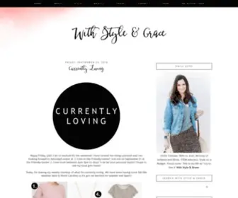 Withstyleandgrace.net(With Style & Grace) Screenshot