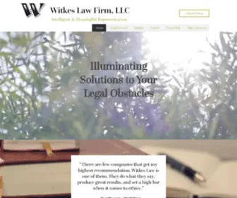 Witkeslaw.com(Witkes Law Firm) Screenshot