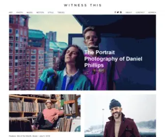 Witness-This.com(Creative Agency) Screenshot
