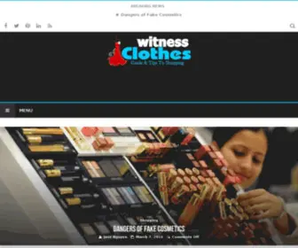 Witnessclothes.com(Witnessclothes) Screenshot