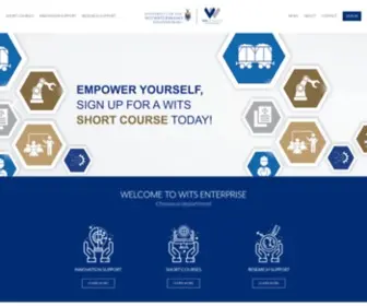 Wits-Enterprise.co.za(Wits Enterprise) Screenshot