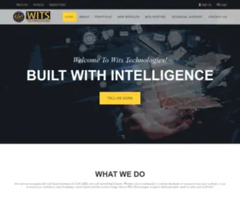 Witshosting.net(Specialists in Web Design in Nairobi) Screenshot