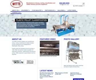 Witte.com(The Witte Company) Screenshot