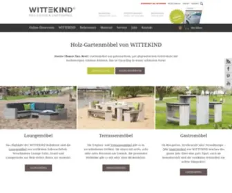 Wittekind-Moebel.de(Loungemöbel & Gartenmöbel aus Holz) Screenshot