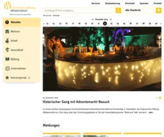 Wittekindshof.de(Menschenwürde gestalten) Screenshot