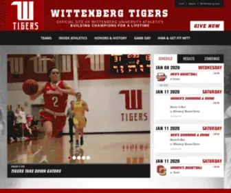 Wittenbergtigers.com(Wittenberg) Screenshot