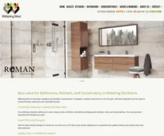 Witteringwest.co.uk(Bathrooms, Kitchens and Conservatory Showroom Kettering Northants) Screenshot