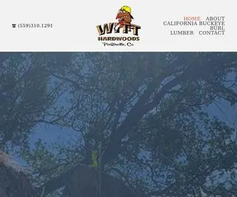 Witthardwoods.com(Witt Hardwoods California Buckeye Burl) Screenshot