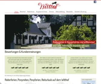 Witthof.de(Lüneburger Heide) Screenshot