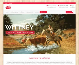 Wittney.com.mx(Laboratorios Wittney de Mexico) Screenshot