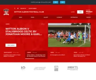 Wittonalbion.com(Witton Albion Football Club) Screenshot