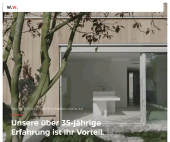 Wittwer-Immo.ch(Walter Wittwer Immobilienberatungen AG) Screenshot