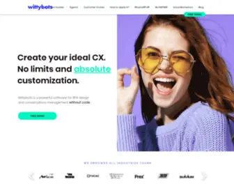 Wittybots.com(Relájate) Screenshot