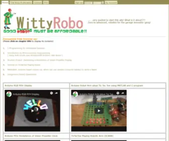 Wittyrobo.com(Wittyrobo) Screenshot