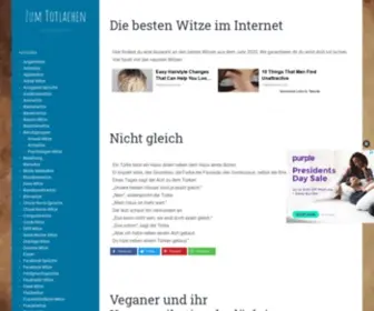 Witze-Ueber-Witze.de(Zum Totlachen) Screenshot