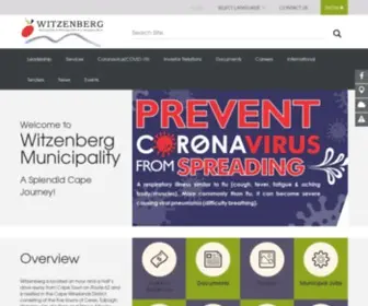 Witzenberg.gov.za(Witzenberg Municipality) Screenshot