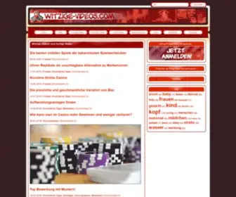 Witzige-Videos.com(Witzige Videos und lustige Bilder) Screenshot