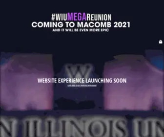 Wiumegareunion.com(Western Illinois Unversity MEGA Reunion) Screenshot