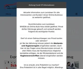 Wiveda.de(So geht Gebrauchtwagenankauf heute) Screenshot