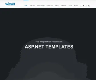 Wiwet.com(ASP.NET Templates for Visual Studio) Screenshot