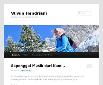 Wiwinhendriani.com(Wiwin Hendriani) Screenshot