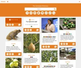 Wiwords.com(Caribbean Dictionary) Screenshot