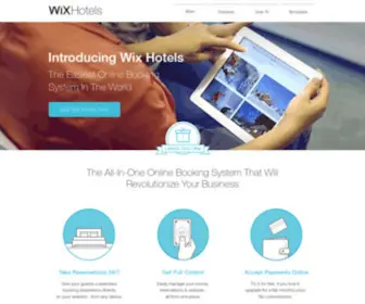 Wixhotels.com(Wix Hotels) Screenshot